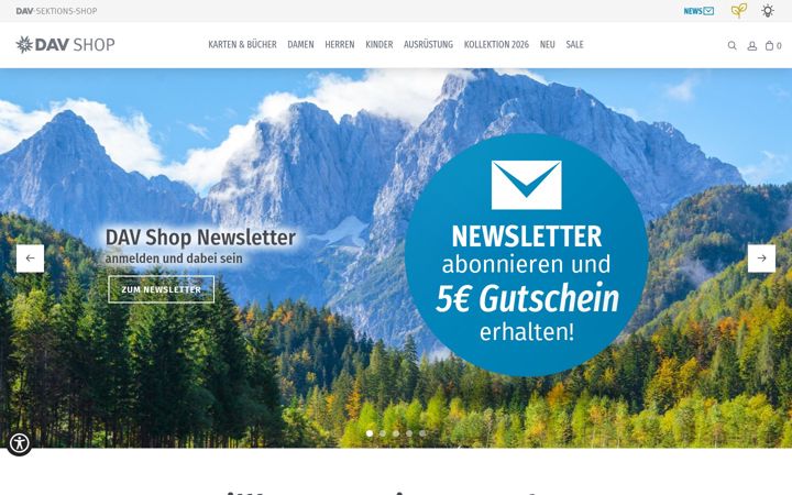 Ekrano kopija dav-shop.de