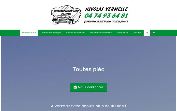 Screenshot of dav38.fr