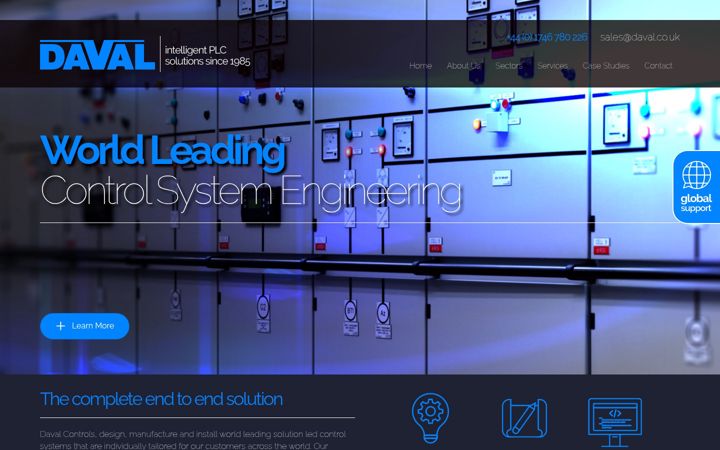 Screenshot of daval.co.uk