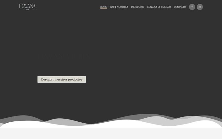 Screenshot of davanajoies.com