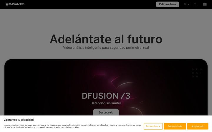 Screenshot of davantis.com