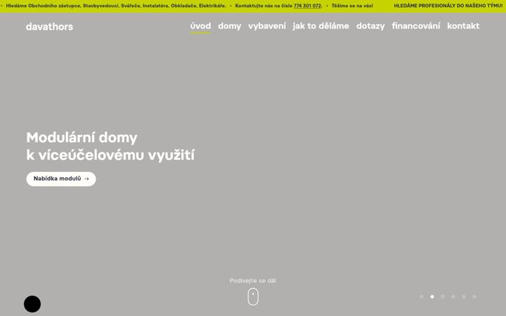 Screenshot of davathors.eu