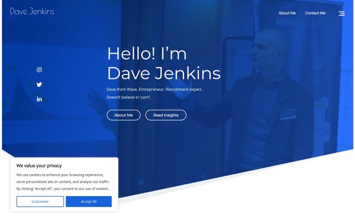 Screenshot of dave-jenkins.com