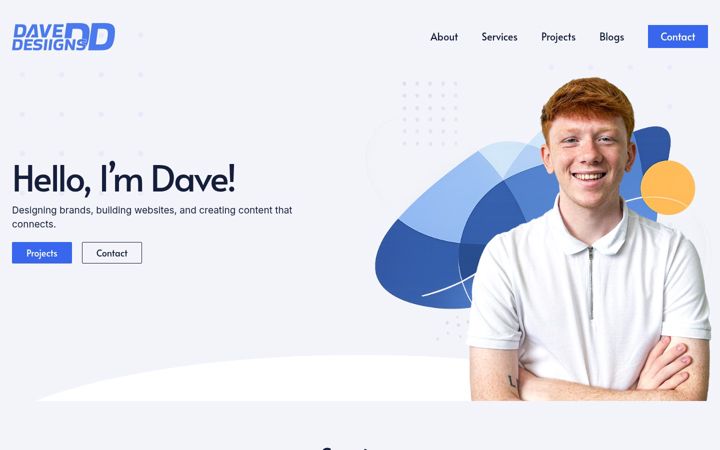 Screenshot di davedesiigns.co.uk