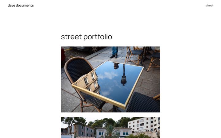 Screenshot of davedocuments.com