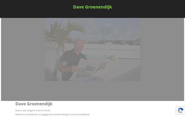 Screenshot van davegroenendijk.nl
