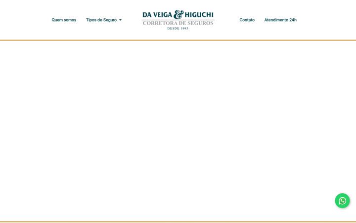 Screenshot stránky daveigaseguros.com.br