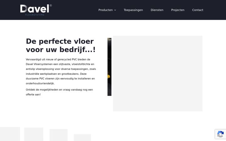 Screenshot ta' davel.nl