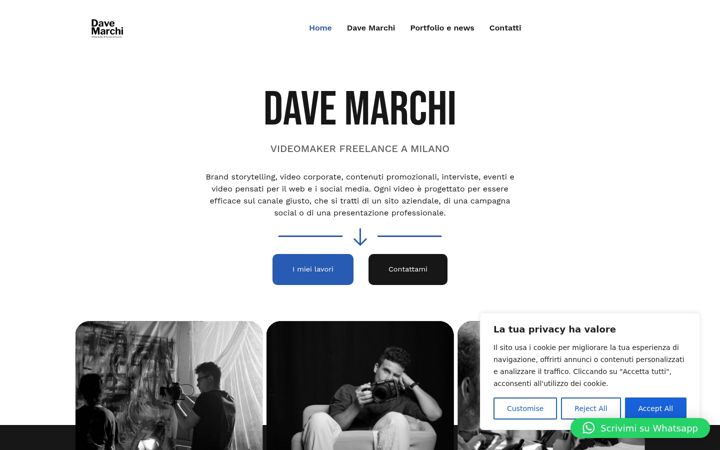 Screenshot von davemarchi.it