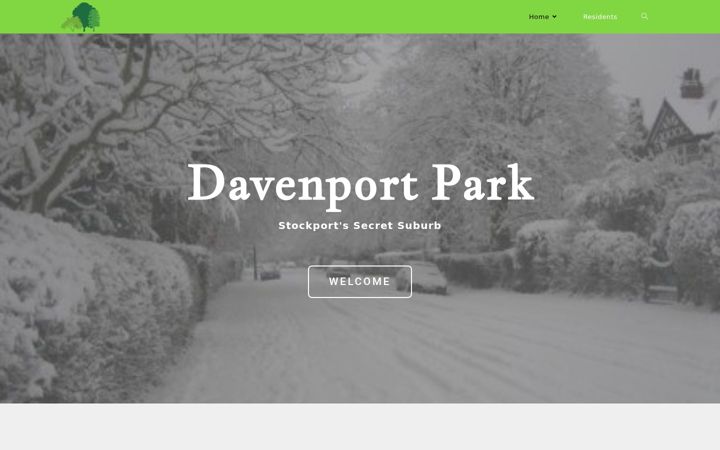 Captura de pantalla de davenportpark.org.uk