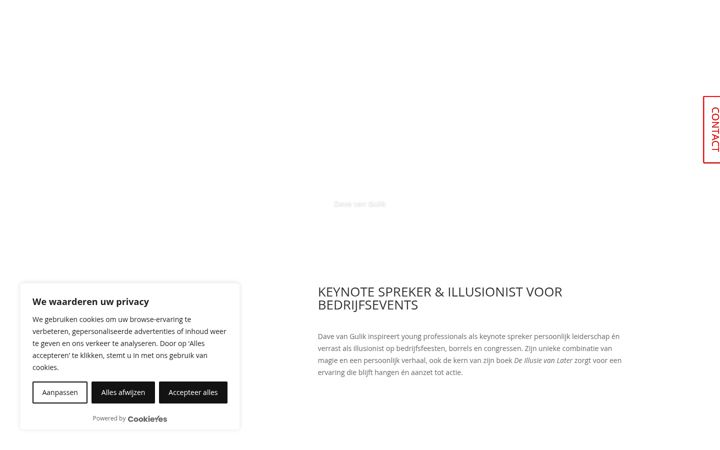 Screenshot di davevangulik.nl