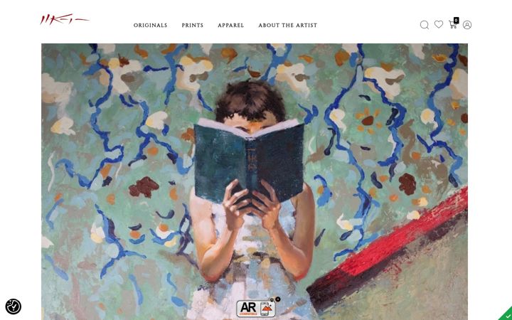 Screenshot of daviadraws.com