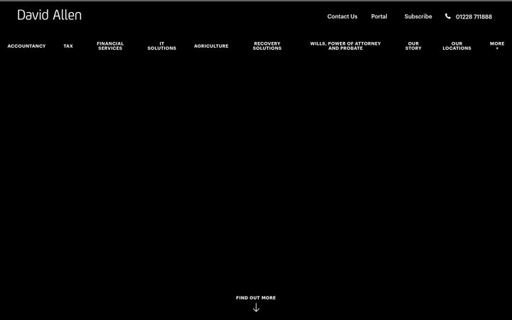 Screenshot of david-allen.co.uk