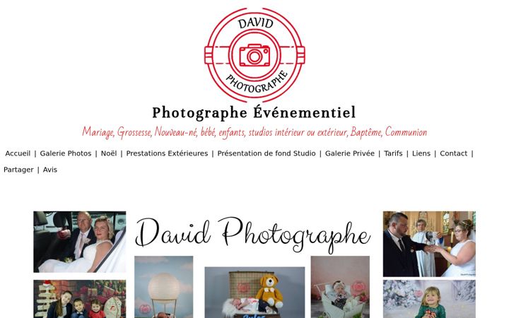 Zrzut ekranu david-photographe.fr