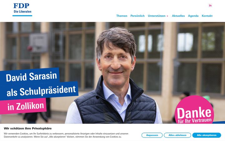 Screenshot of david-sarasin.ch