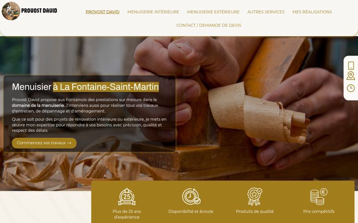 Zrzut ekranu david-service.fr