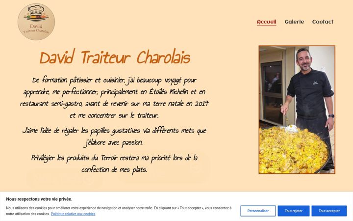 Zrzut ekranu david-traiteurcharolais.fr