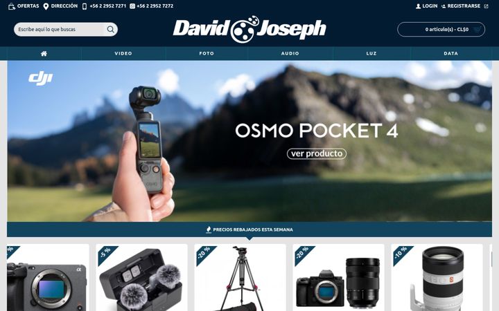 Screenshot of davidandjoseph.cl