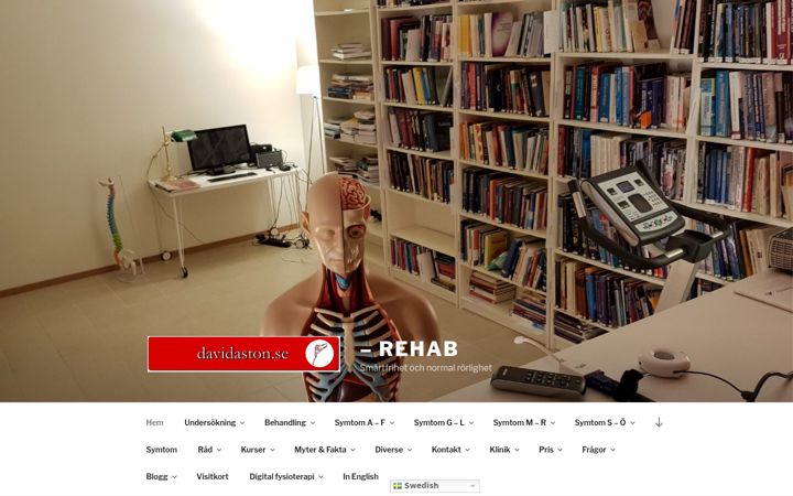 Screenshot di davidaston.se