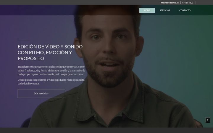 Screenshot di davidbatlle.es