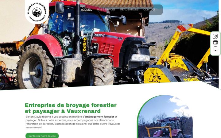 Zrzut ekranu davidbleton-broyage.fr