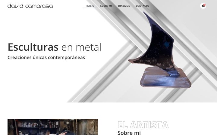 Screenshot di davidcamarasa.es