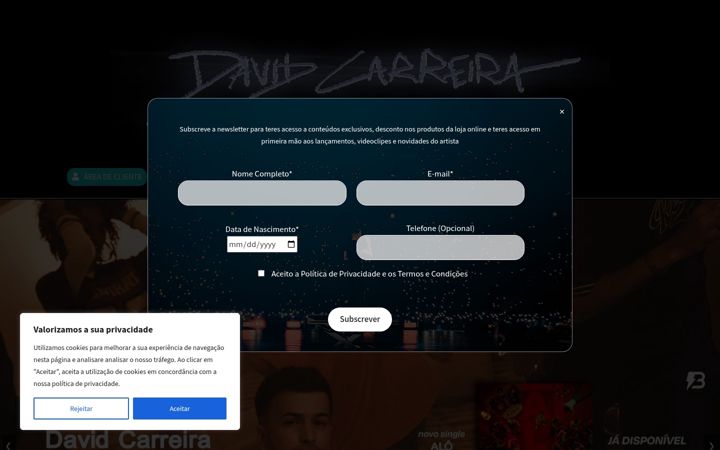 Screenshot of davidcarreira.pt
