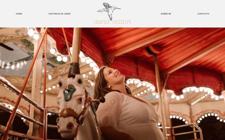 Screenshot of davidcolibri.com