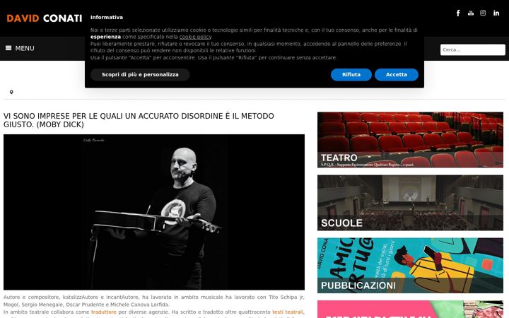 Screenshot of davidconati.com