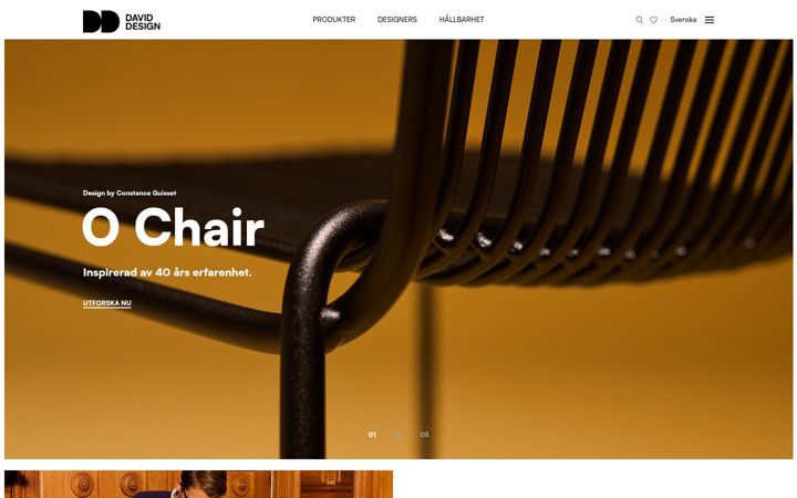 Screenshot di daviddesign.se