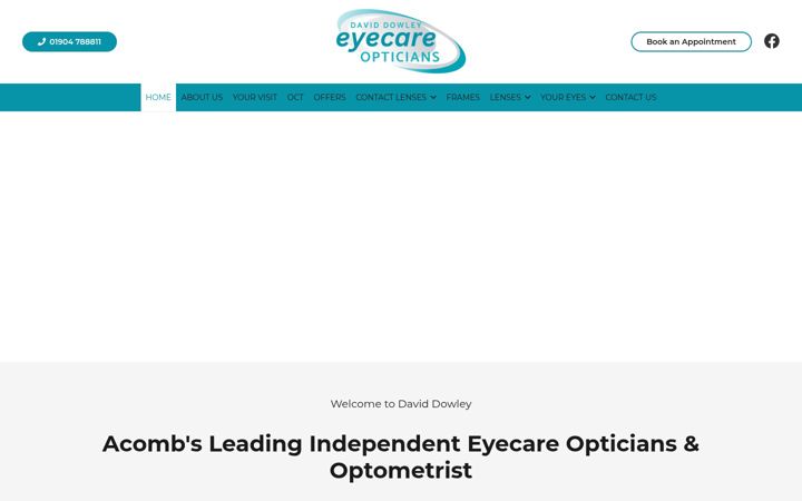 Screenshot of daviddowley.co.uk