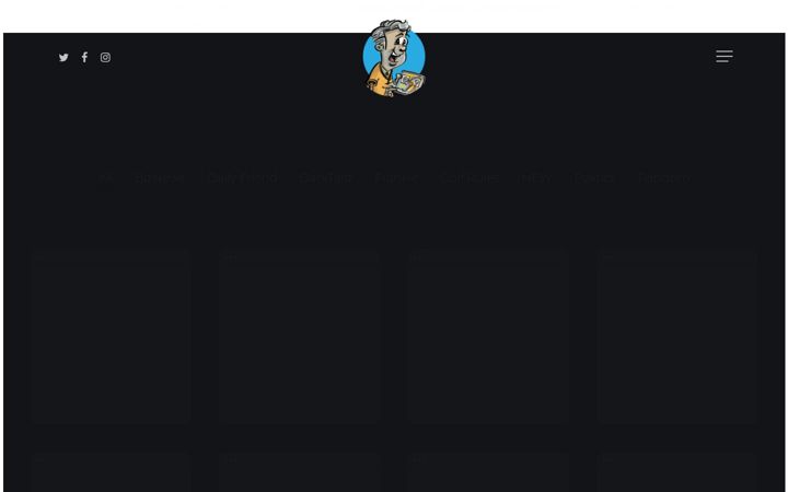 Screenshot of daviddtoons.com