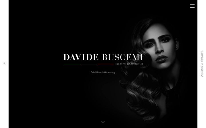 Screenshot of davide-buscemi.de