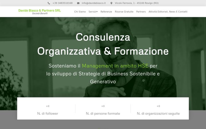 Screenshot von davidebiasco.it