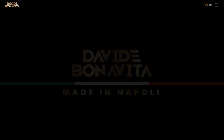 Screenshot of davidebonavita.com