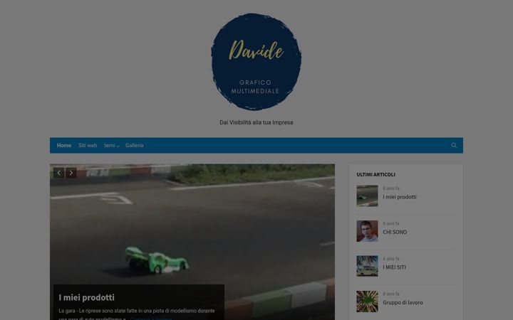 Screenshot of davidemultimedia.altervista.org