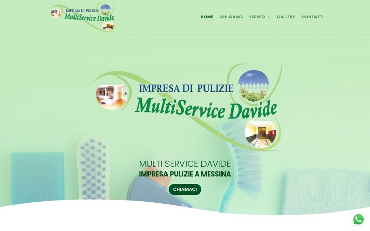 Skjámynd af davidemultiservice.it
