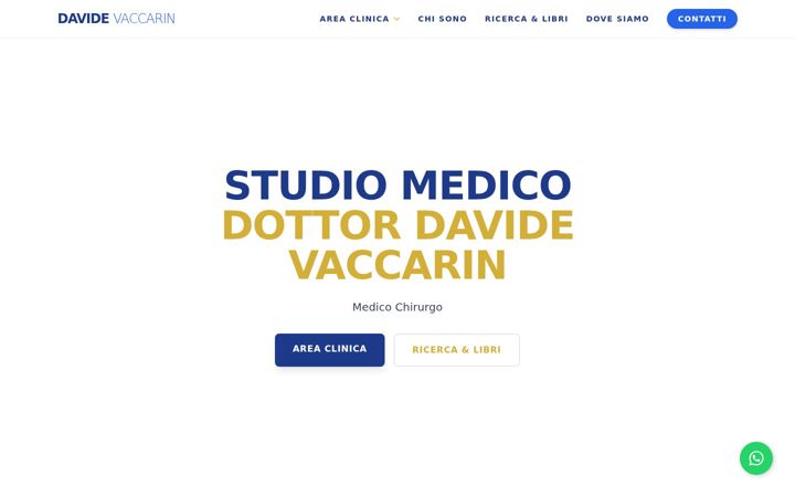 Screenshot of davidevaccarin.it