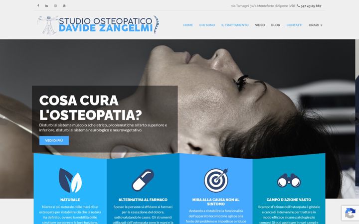 Screenshot of davidezangelmi.it