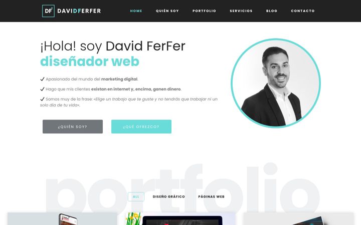 Screenshot of davidferfer.es