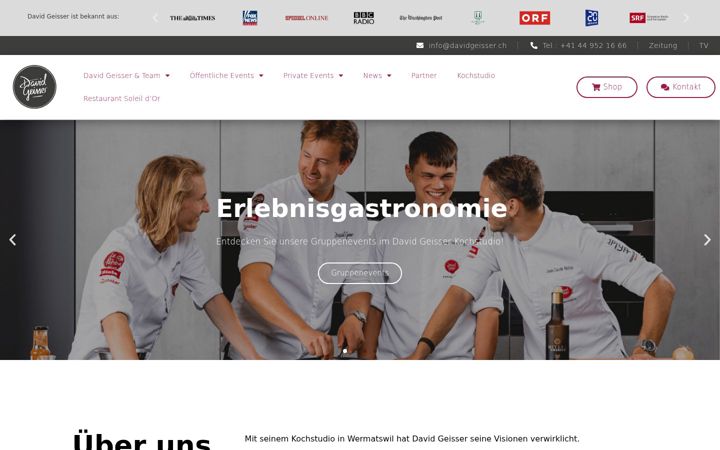 Screenshot of davidgeisser.ch