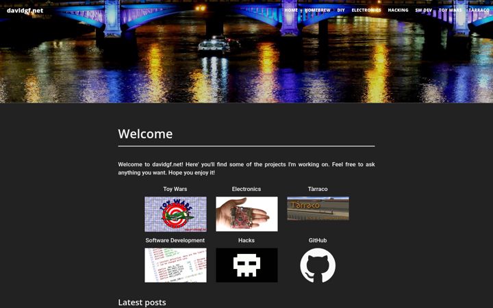 Screenshot of davidgf.net