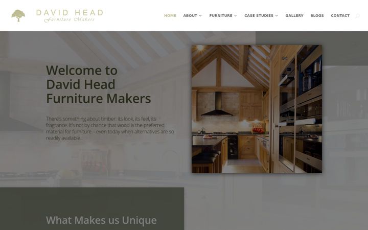 Screenshot of davidhead.co.uk