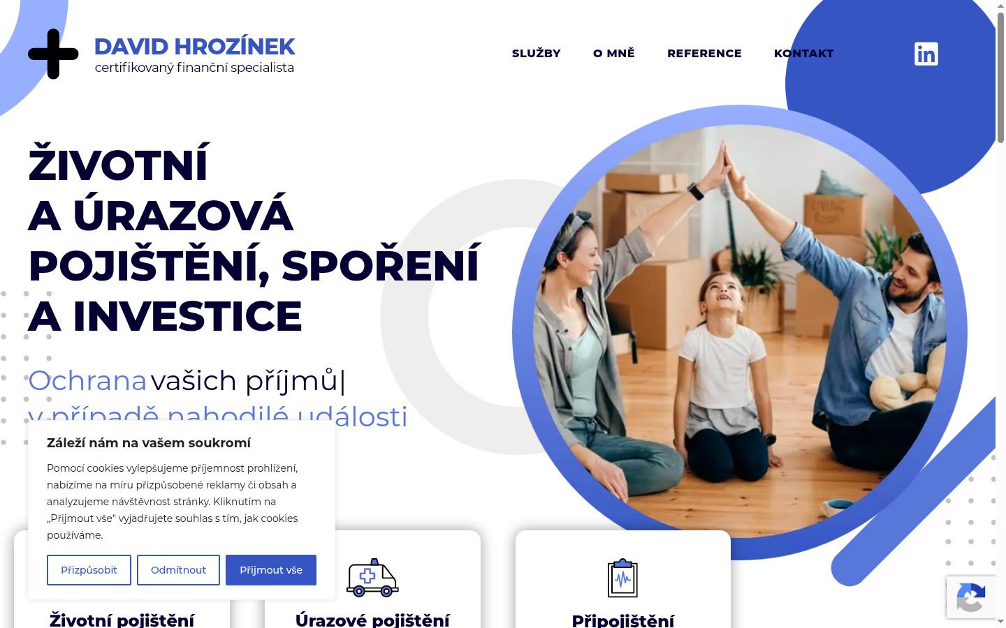 Snímka obrazovky banera súhlasu zobrazeného pred akoukoľvek interakciou