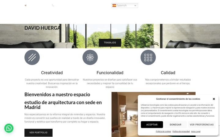 Screenshot of davidhuerga.es