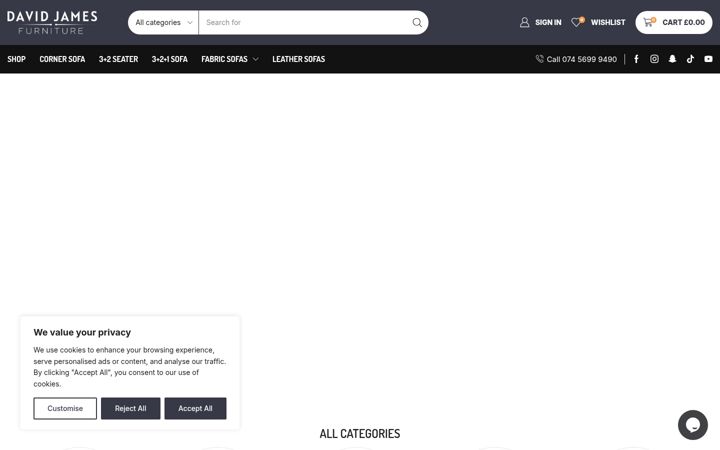Screenshot of davidjamesfurniture.com