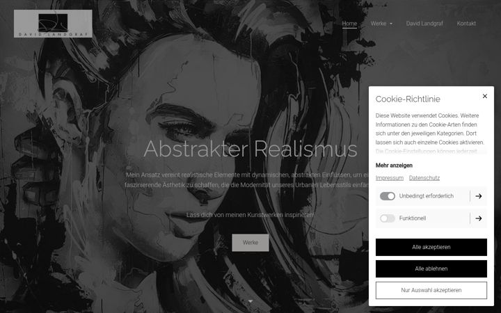 Screenshot of davidlandgraf.de