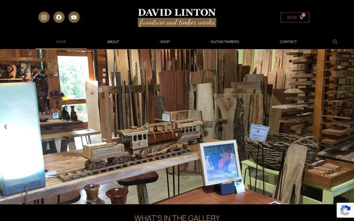 Zrzut ekranu davidlinton.com.au