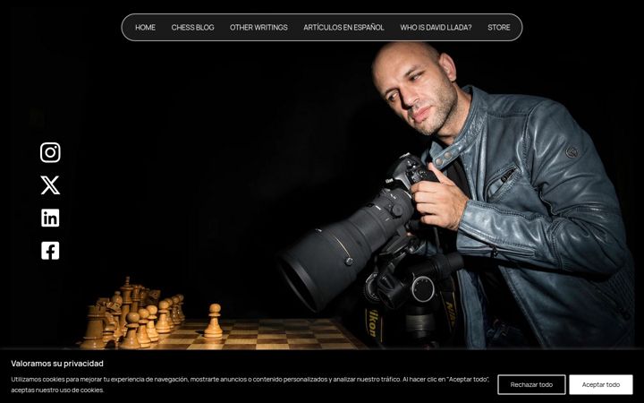 Screenshot of davidllada.com