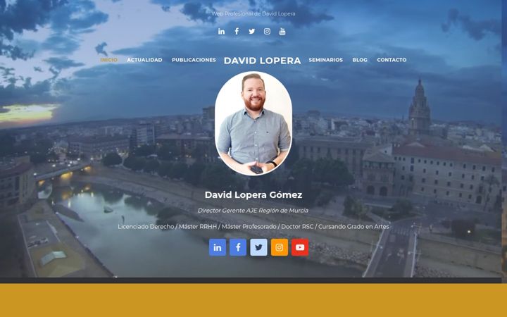 Képernyőkép: davidlopera.eu